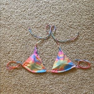 Tye-Dye Bikini Top